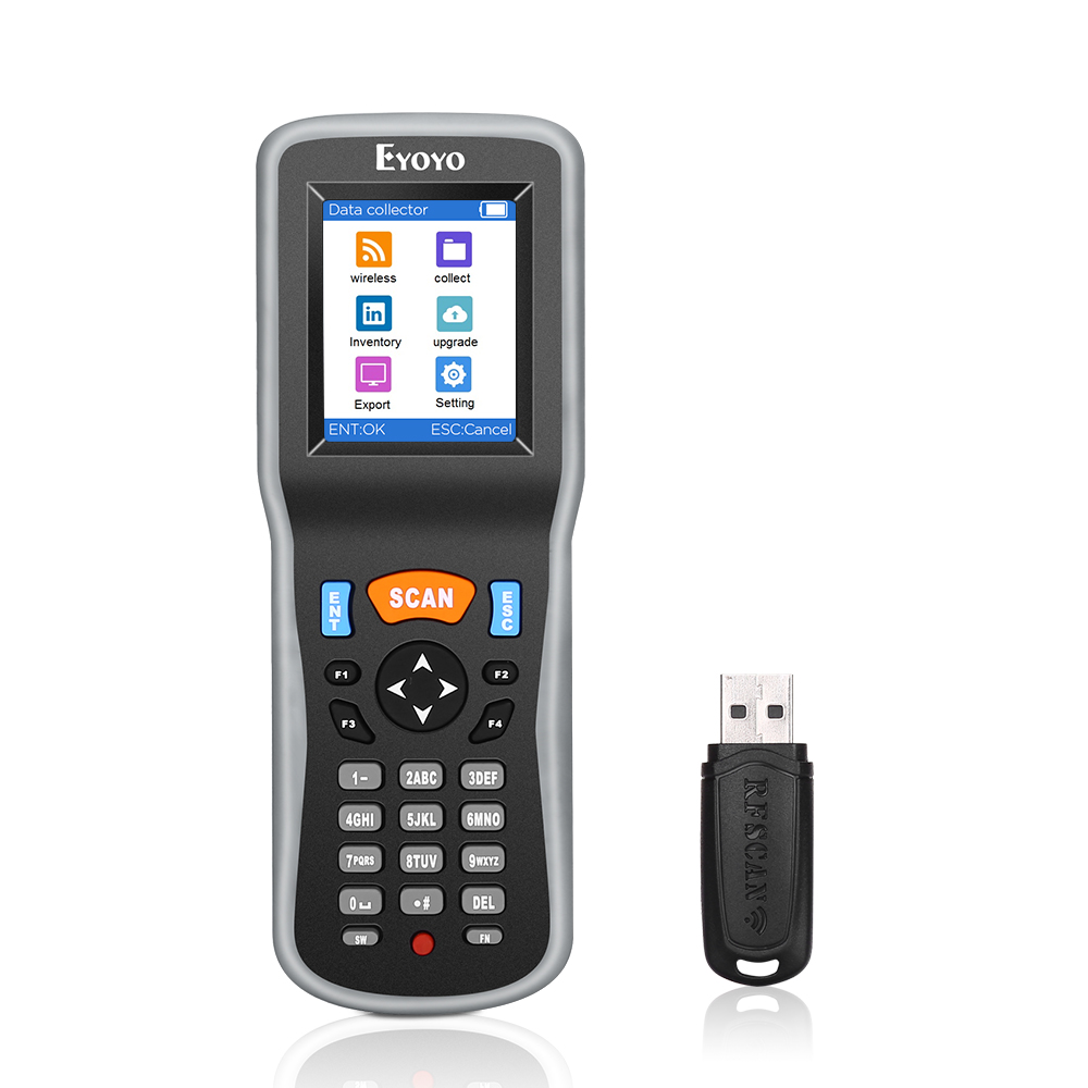 Eyoyo 1D ワイヤレスバーコードスキャナハンドヘルドデ - Document Scanner Portable のレビューと価格