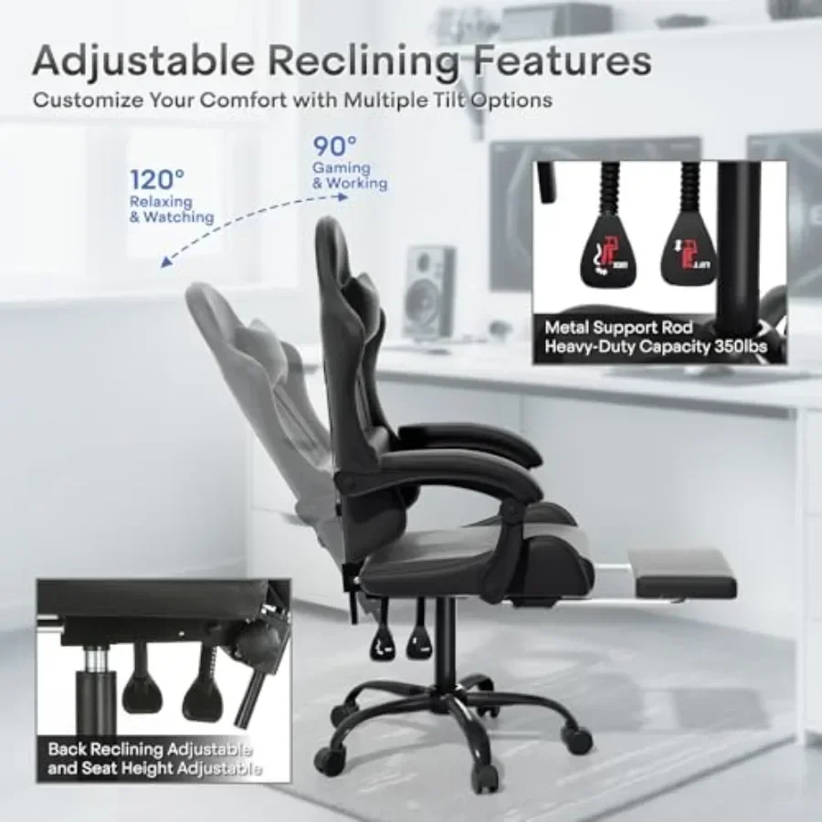 自宅やオフィスでの使用に最適な、人間工学に基づいたデザインの - Ergonomic Office Chair のレビューと価格