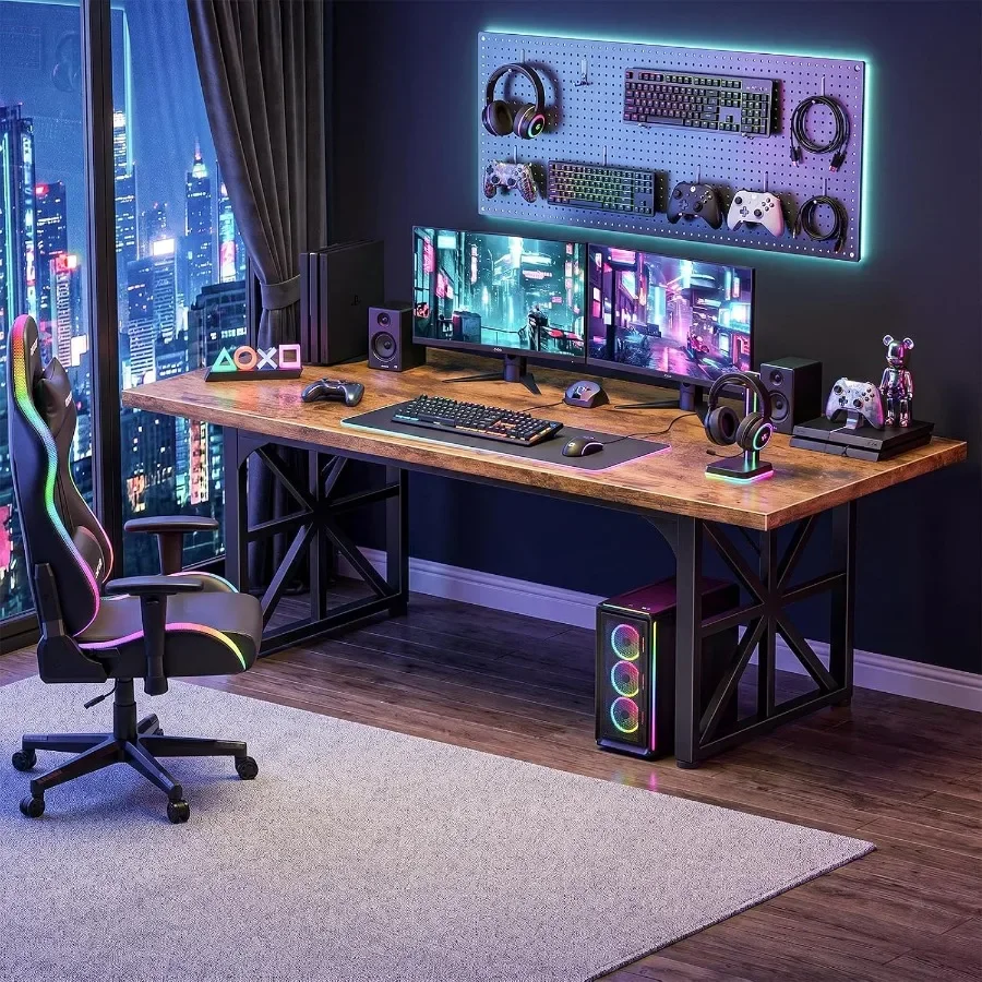 71インチのエグゼクティブデスク。自宅での仕事に最適な大型オ - Home Office Work Table のレビューと価格