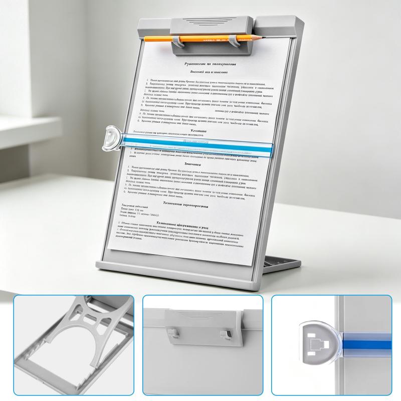 A4読書スタンド デスクトップドキュメントホルダー 調節可能 - Document Holder Stand のレビューと価格