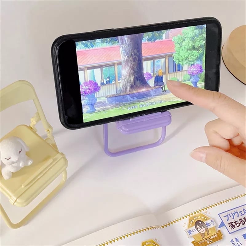 かわいい椅子型スマホスタンド、クリエイティブなデスクオーガナ - Home Office Or のレビューと価格