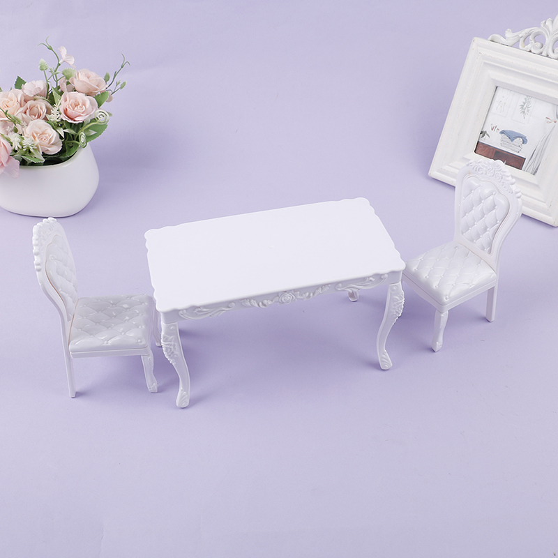 ドールハウス 1:6 キッチン家具 ダイニングテーブル 椅子 - Home Office Or のレビューと価格