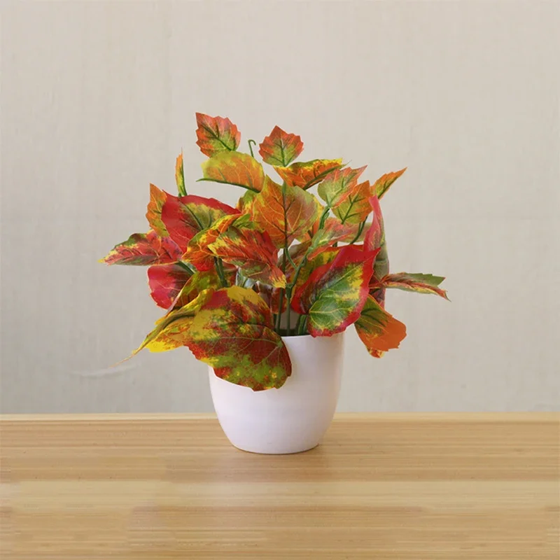 人工観葉植物、盆栽、造花、家庭用装飾品、植木鉢、オフィス装飾 - Home Office Layout のレビューと価格